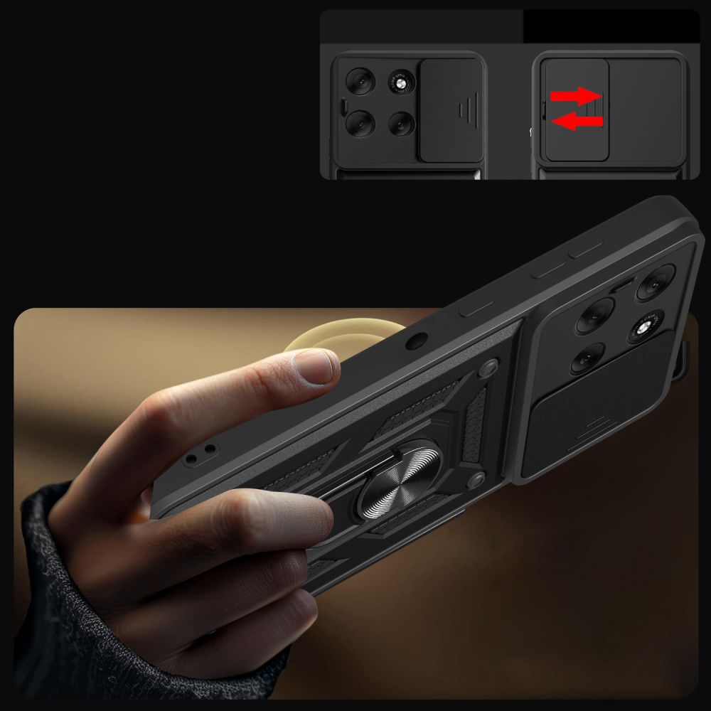 Tech-Protect Tech-Protect Motorola Moto G86 / G86 Power Skal CamShield Pro Svart - Teknikhallen.se