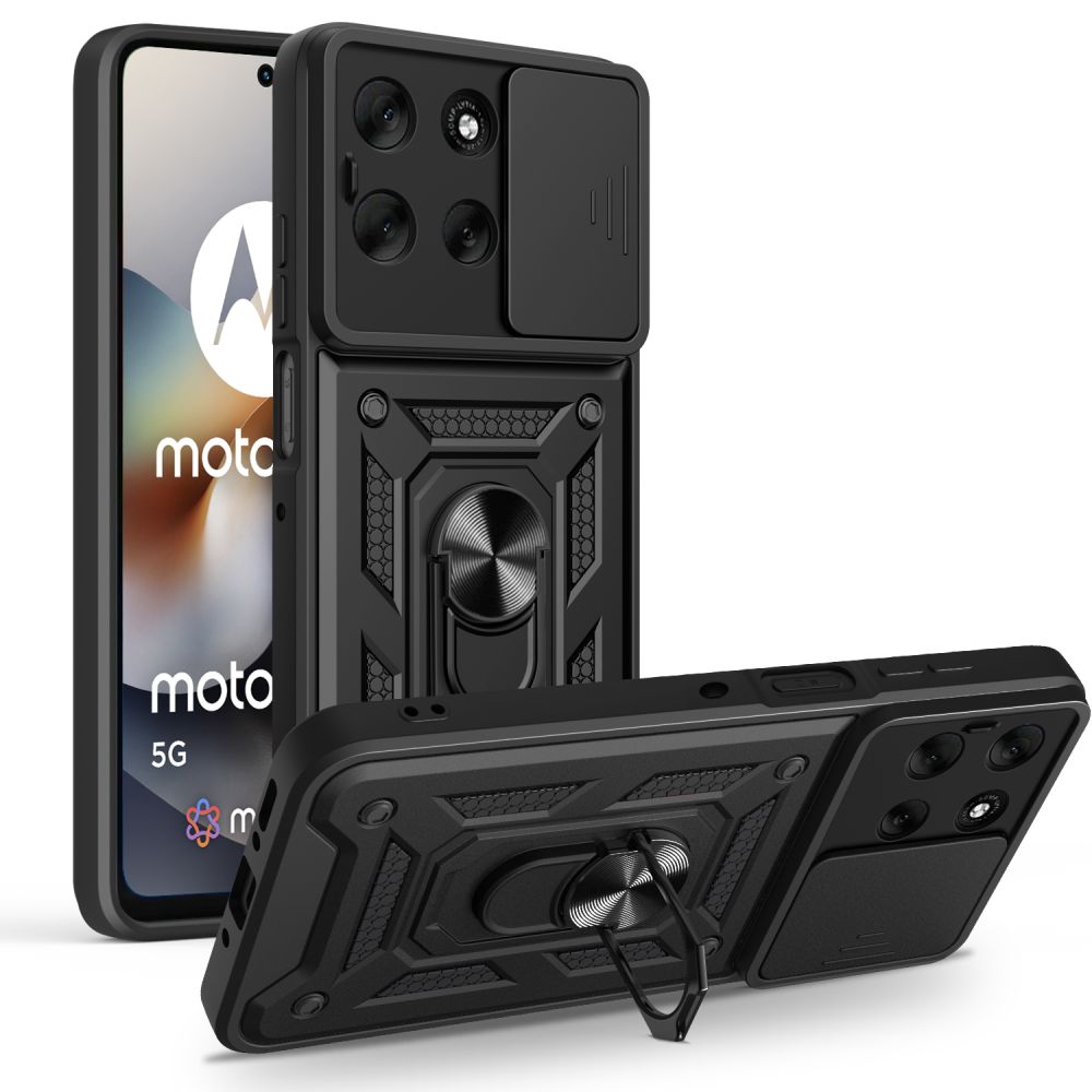 Tech-Protect Tech-Protect Motorola Moto G56 5G Skal CamShield Pro Svart - Teknikhallen.se