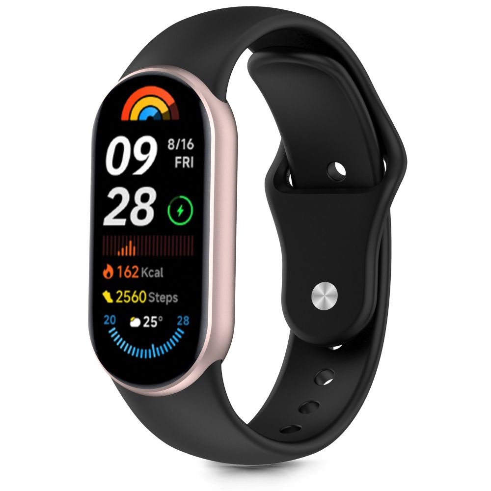 Tech-Protect Tech-Protect Xiaomi Smart Band 10/9/8 Armband Iconband Pure Svart - Teknikhallen.se