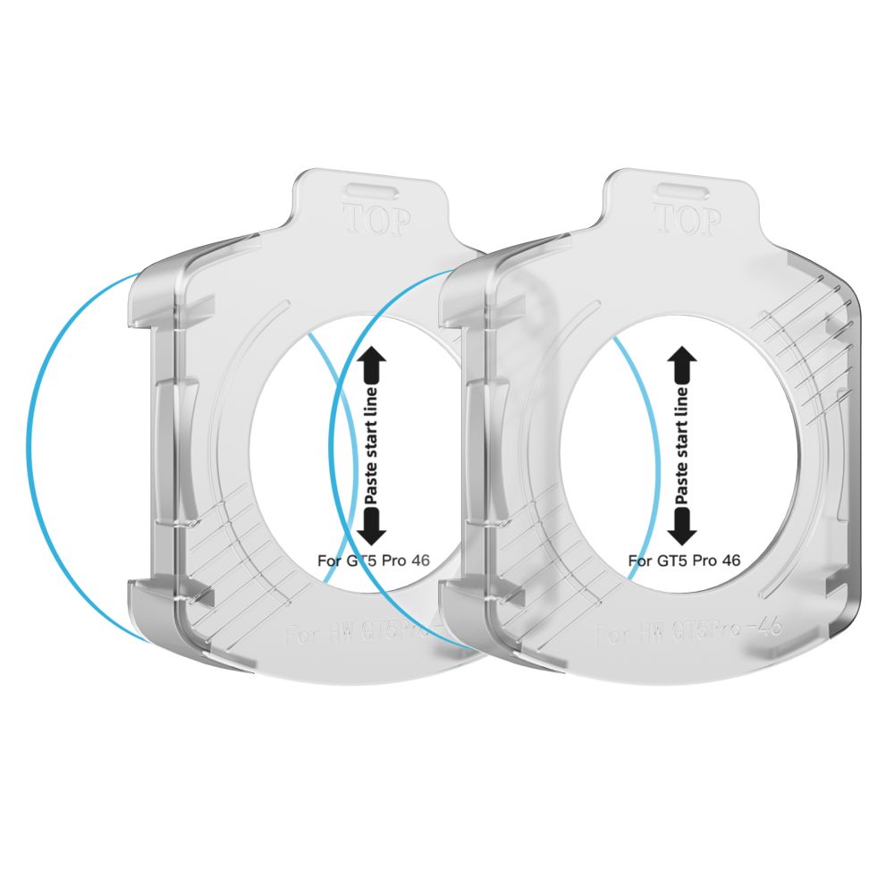 Tech-Protect Tech-Protect Huawei Watch GT 5 Pro 46 mm 2-PACK Skärmskydd - Teknikhallen.se