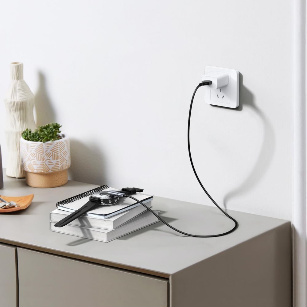 Tech-Protect Tech-Protect Garmin Watch Laddningsadapter UltraBoost Grå - Teknikhallen.se