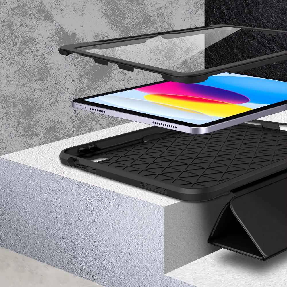 Tech-Protect Tech-Protect iPad 11 2025 / 10.9 2022 Fodral Endurance Svart - Teknikhallen.se