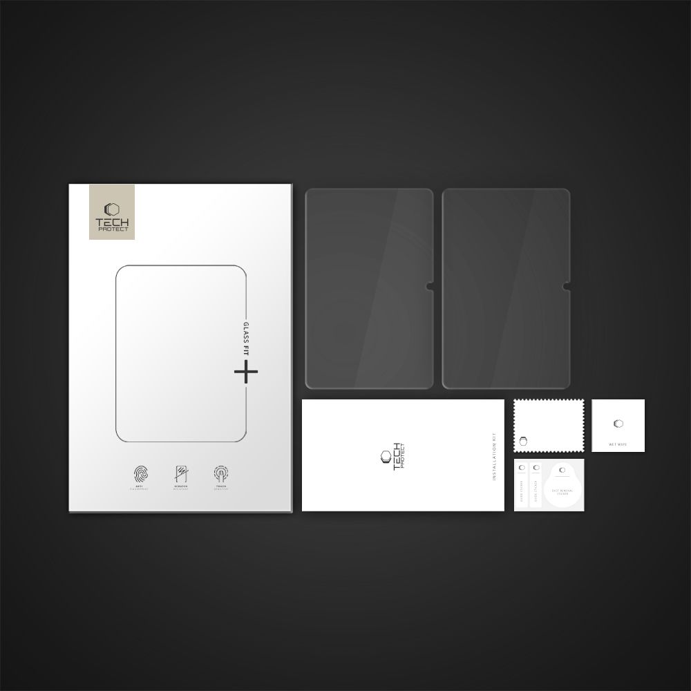 Tech-Protect Tech-Protect Galaxy Tab S10 FE/S9 FE/S9/S8/S7 2-PACK Skärmskydd - Teknikhallen.se