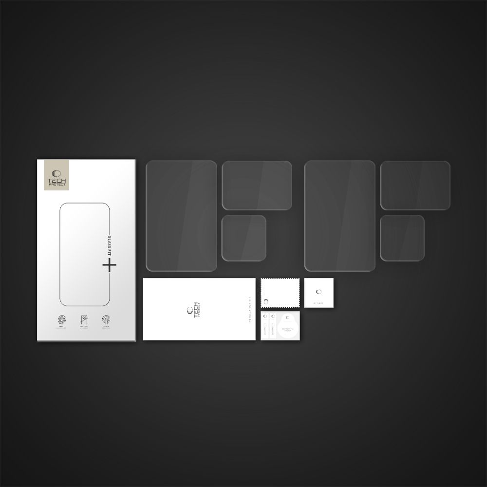 Tech-Protect Tech-Protect GoPro Hero 13 3-PACK Skärmskydd GlassFit+ - Teknikhallen.se