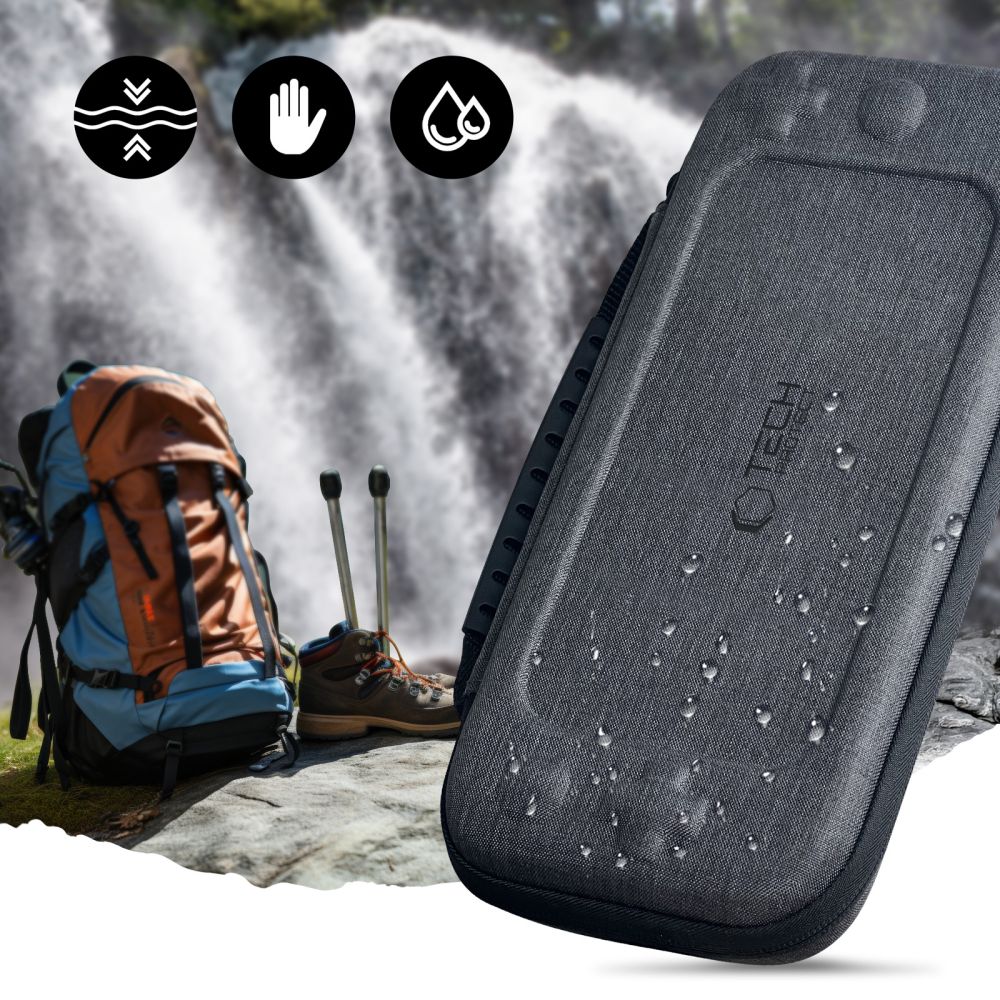 Tech-Protect Tech-Protect Nintendo Switch 2 Förvaringsväska Hardpouch Grå - Teknikhallen.se