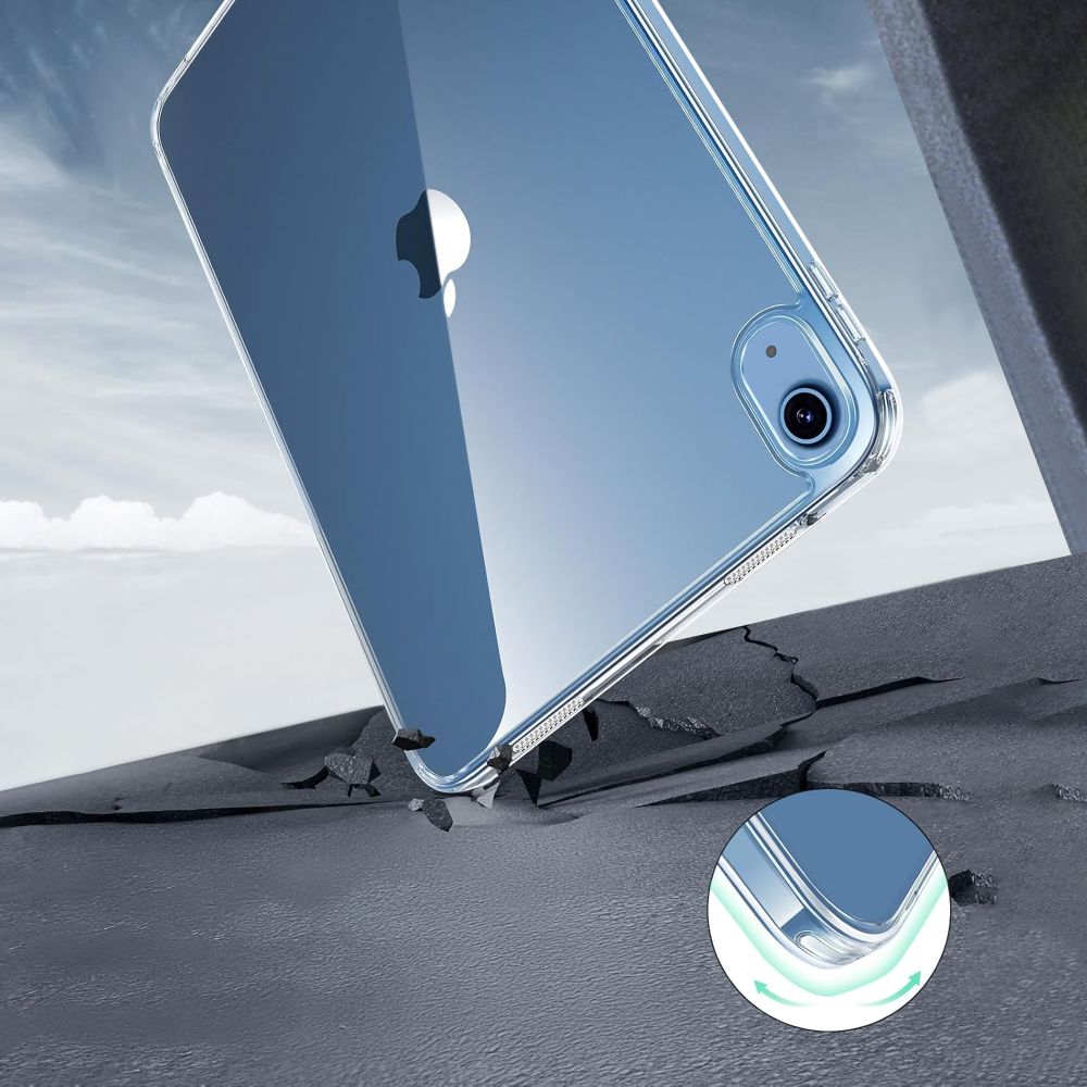 Tech-Protect Tech-Protect iPad 11 2025 / 10.9 2022 Skal FlexAir Hybrid Transparent - Teknikhallen.se