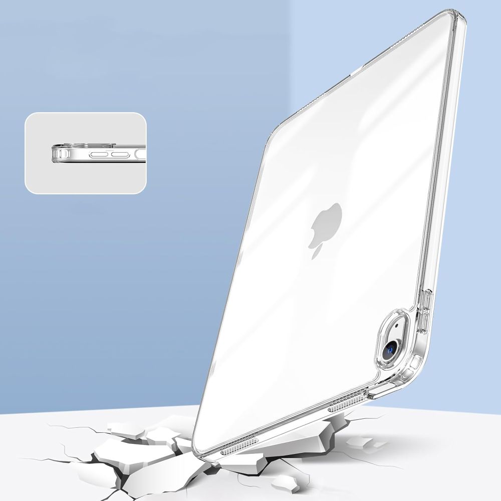 Tech-Protect Tech-Protect iPad 11 2025 / 10.9 2022 Skal FlexAir Hybrid Transparent - Teknikhallen.se