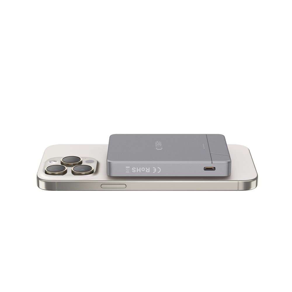 Tech-Protect Tech-Protect 5000 mAh MagSafe Powerbank LifeMag Space Grey - Teknikhallen.se