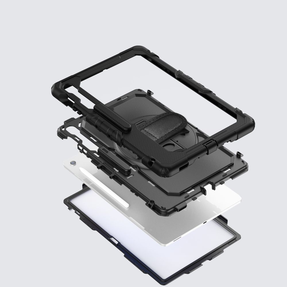 Tech-Protect Tech-Protect Galaxy Tab S10 FE Plus Skal Solid Svart - Teknikhallen.se