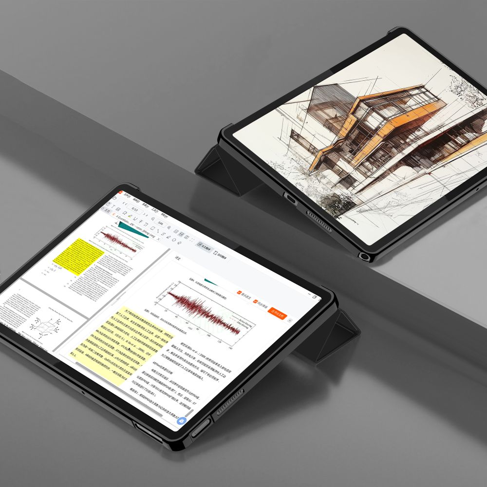 Tech-Protect Tech-Protect Lenovo Tab 10.1 Fodral SmartCase Svart - Teknikhallen.se