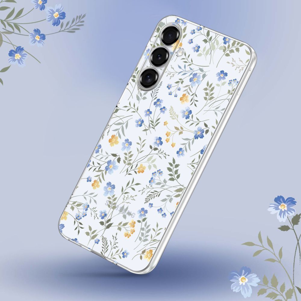 Tech-Protect Tech-Protect Xiaomi Redmi 15C 5G Fodral Läder Spring Flowers - Teknikhallen.se