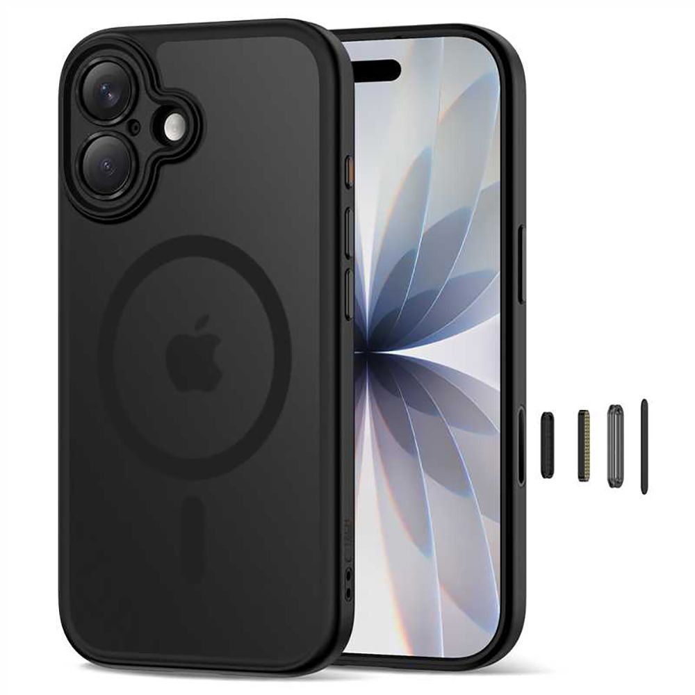 Tech-Protect Tech-Protect iPhone 17 Skal MagSafe MagePeak Matt Svart - Teknikhallen.se