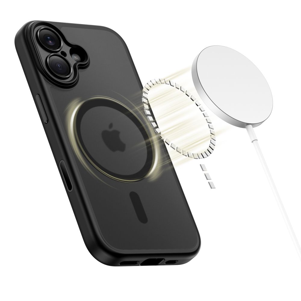 Tech-Protect Tech-Protect iPhone 17 Skal MagSafe MagePeak Matt Svart - Teknikhallen.se