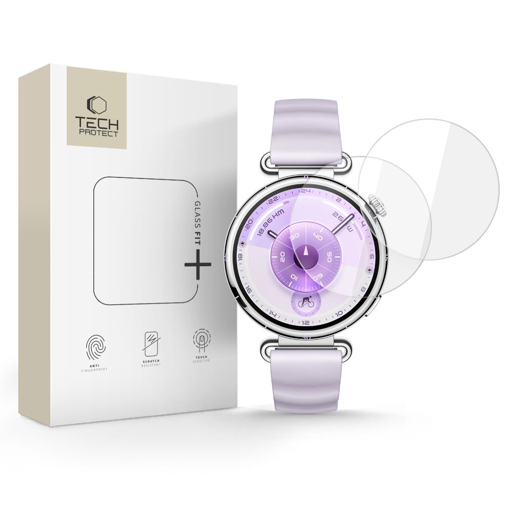 Tech-Protect Tech-Protect Huawei Watch GT 6 41 mm 2-PACK Skärmskydd - Teknikhallen.se