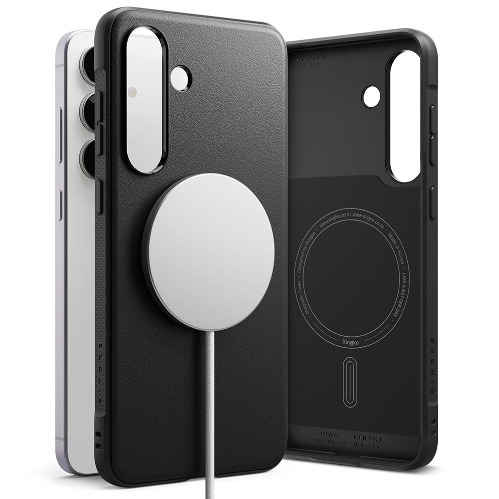 Ringke Ringke Samsung Galaxy S25 FE Skal MagSafe Onyx Svart - Teknikhallen.se