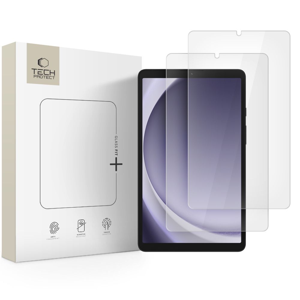 Tech-Protect Tech-Protect Galaxy Tab A11 / A9 2-PACK Skärmskydd GlassFit+ - Teknikhallen.se