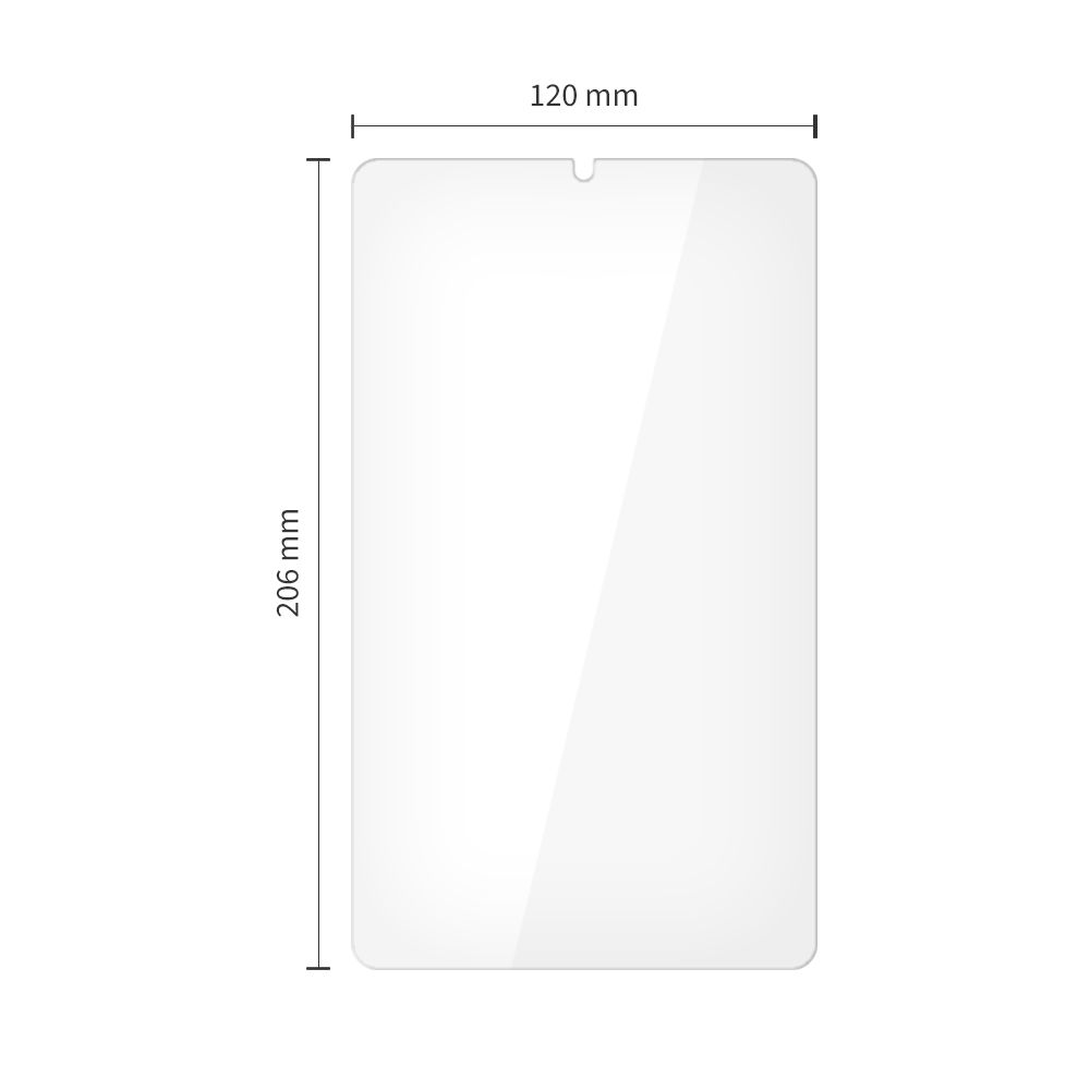 Tech-Protect Tech-Protect Galaxy Tab A11 / A9 2-PACK Skärmskydd GlassFit+ - Teknikhallen.se