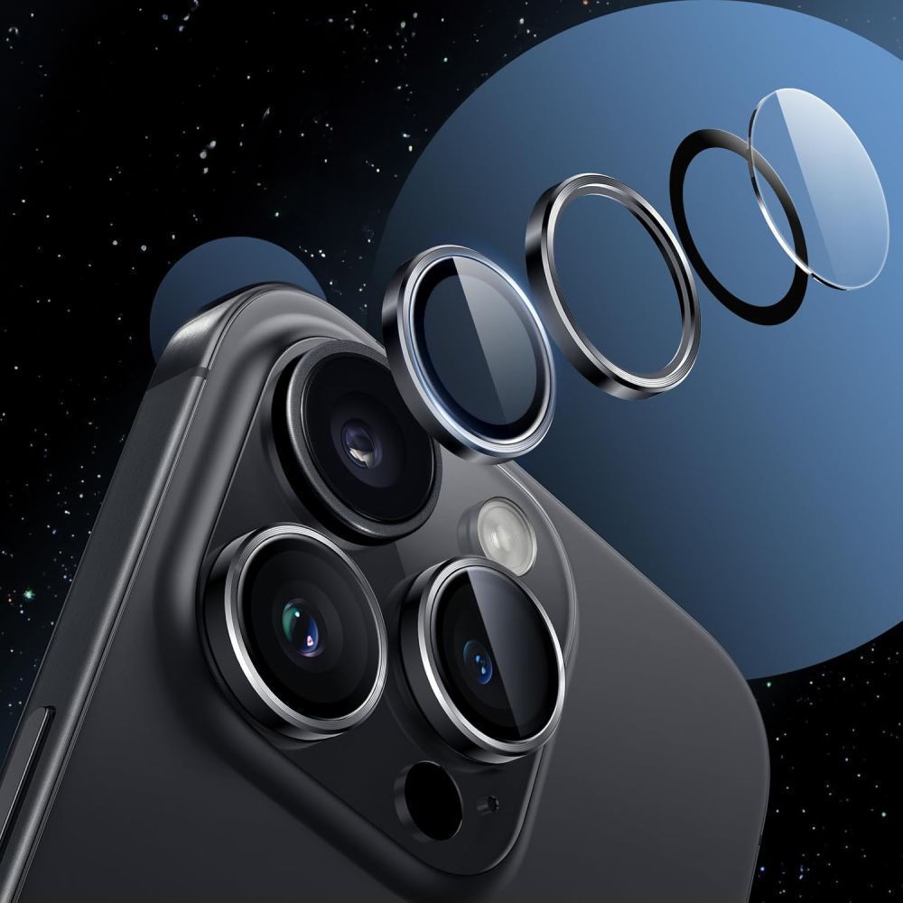 Tech-Protect Tech-Protect iPhone 17 Linsskydd CamAlloy Fit+ Lavender - Teknikhallen.se