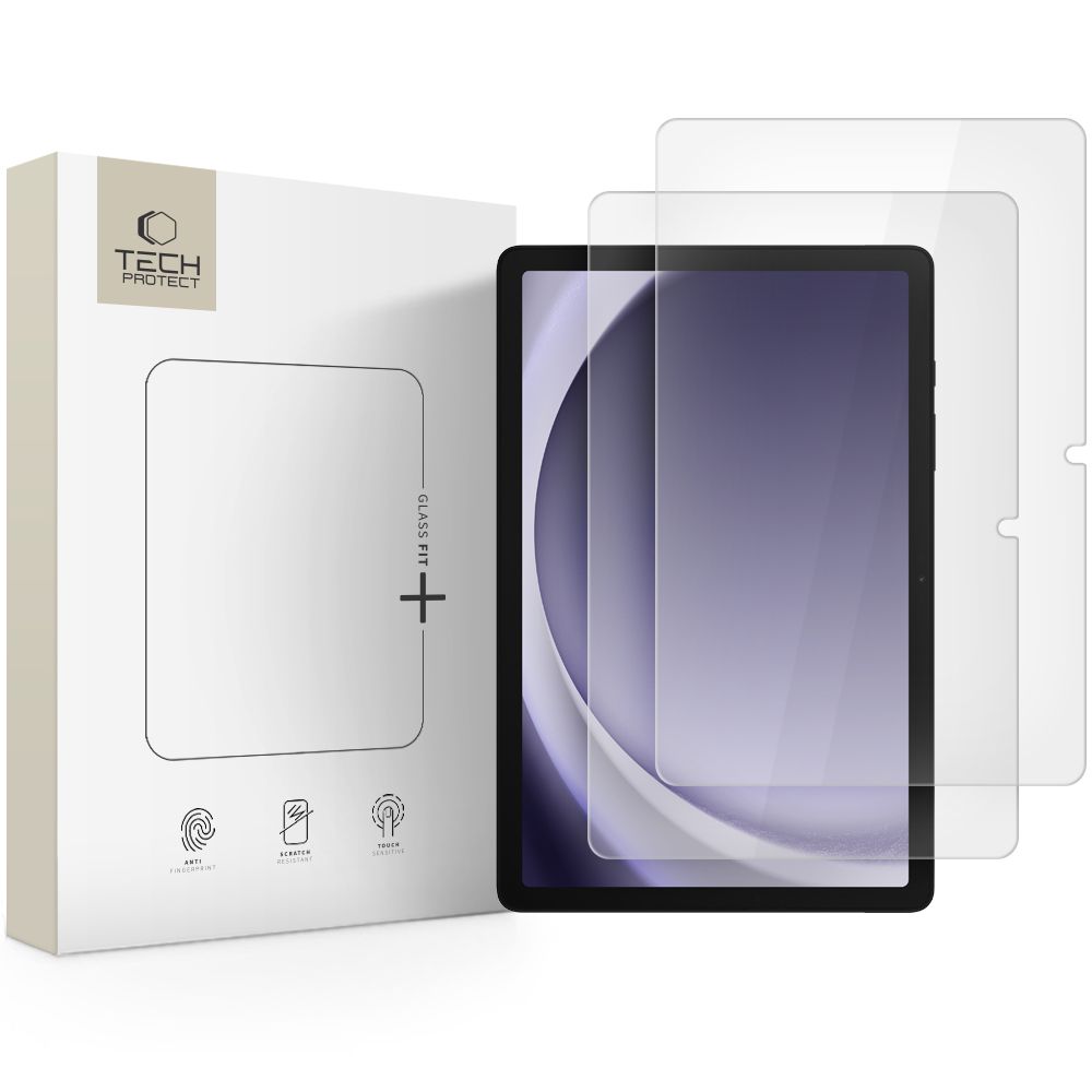 Tech-Protect Tech-Protect Galaxy Tab A11 Plus/A9 Plus 2-PACK Skärmskydd GlassFit+ - Teknikhallen.se