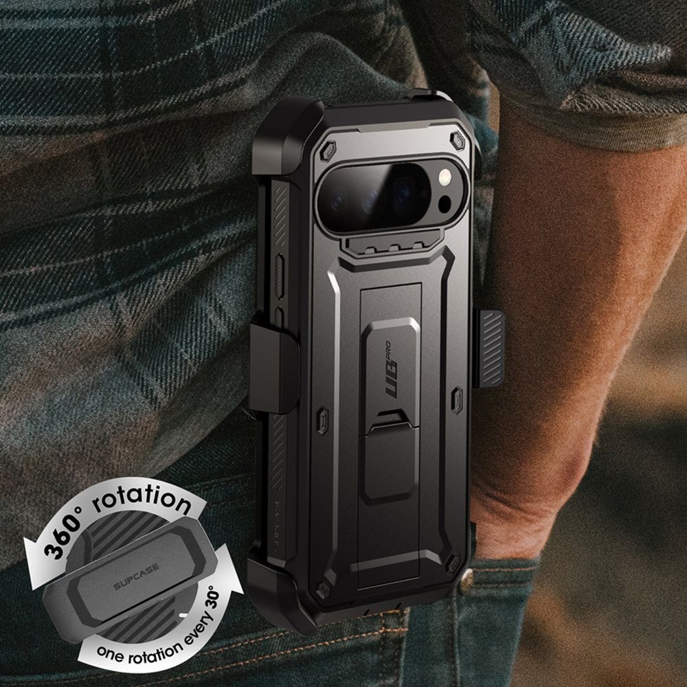 Supcase Supcase Google Pixel 10 / 10 Pro Skal Unicorn Beetle Pro Svart - Teknikhallen.se