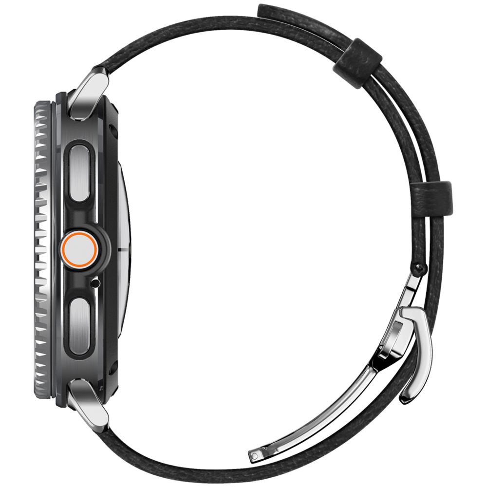 Spigen Spigen Samsung Galaxy Watch 8 46/44/40 mm Armband Enzo Svart - Teknikhallen.se