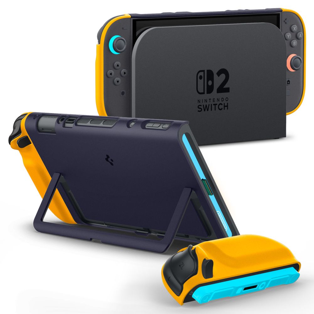 Spigen Spigen Nintendo Switch 2 Skal Nano Pop Blueberry Navy - Teknikhallen.se