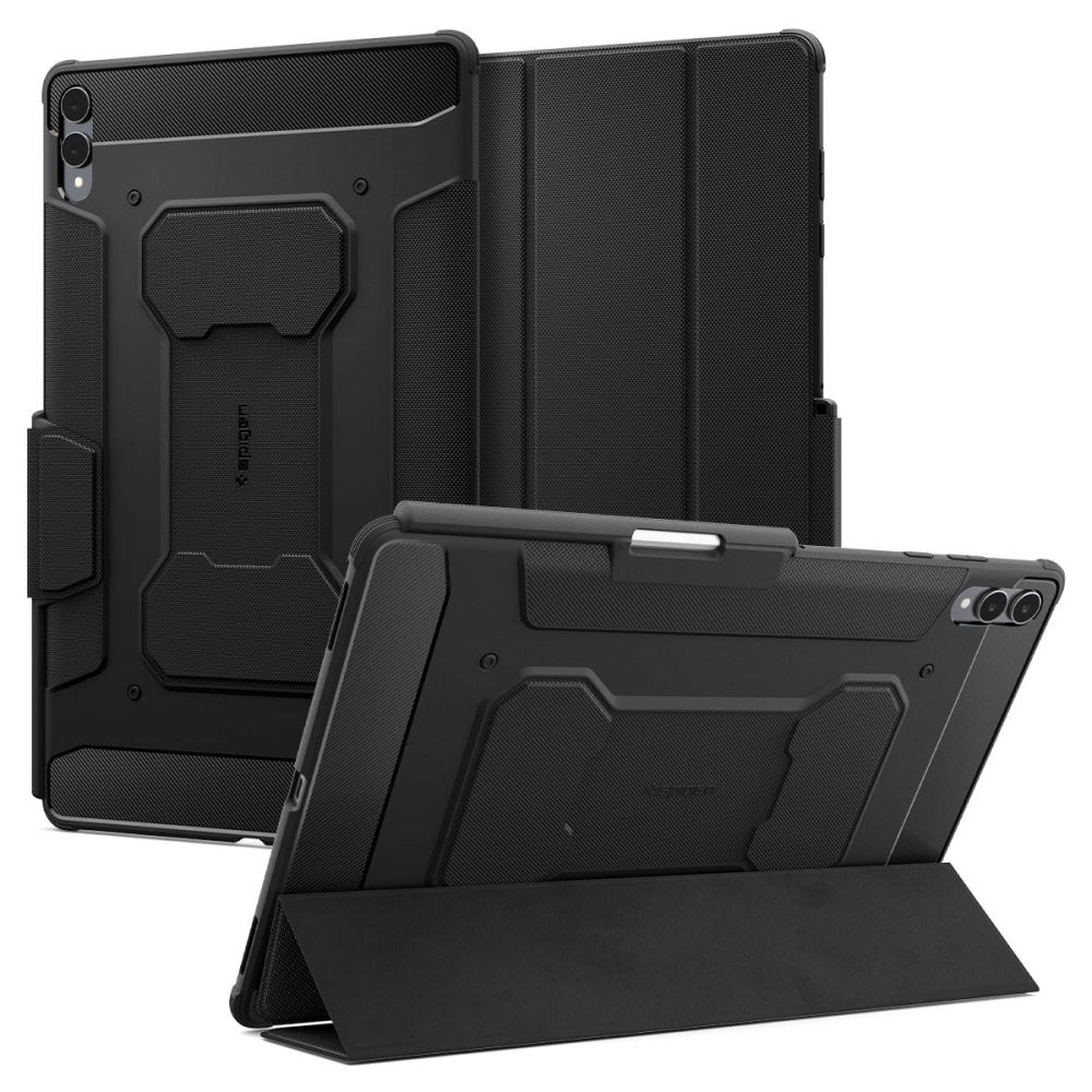 Spigen Spigen Samsung Galaxy Tab S11 Ultra Skal Rugged Armor 'Pro' Svart - Teknikhallen.se