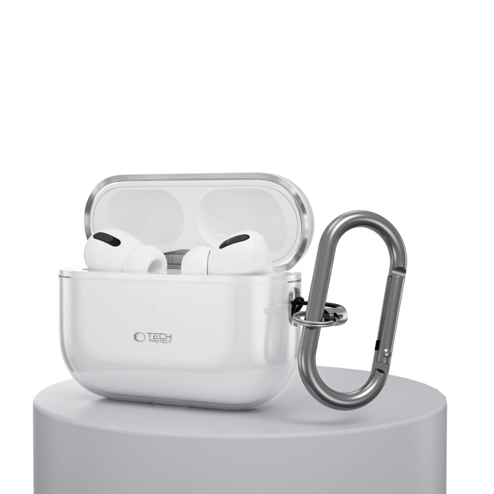 Tech-Protect Tech-Protect AirPods Pro 3 Skal FlexAir Transparent - Teknikhallen.se
