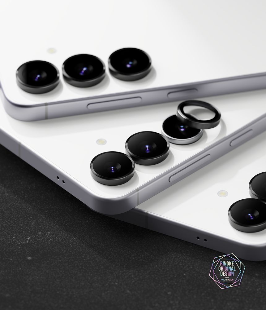 Ringke Ringke Samsung Galaxy S25 FE 2-PACK Linsskydd Svart - Teknikhallen.se