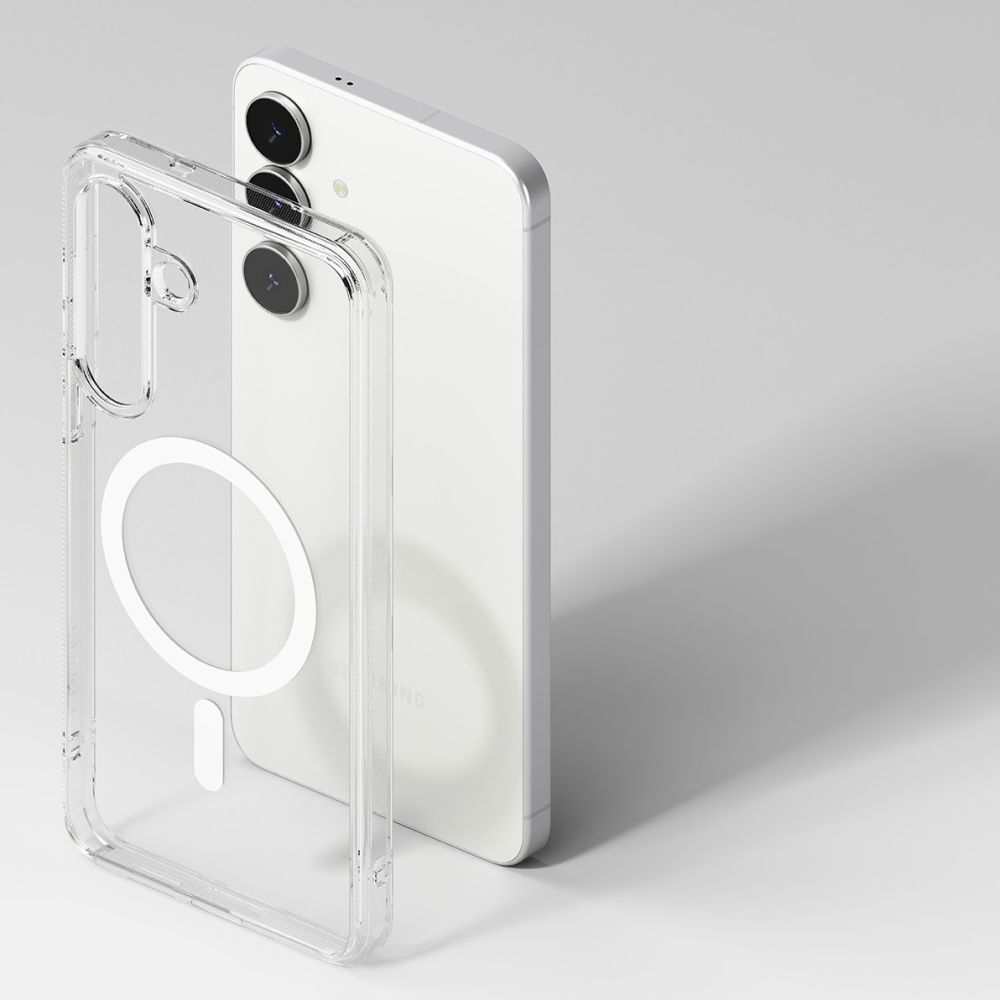Ringke Ringke Samsung Galaxy S25 FE Skal MagSafe Fusion Transparent - Teknikhallen.se