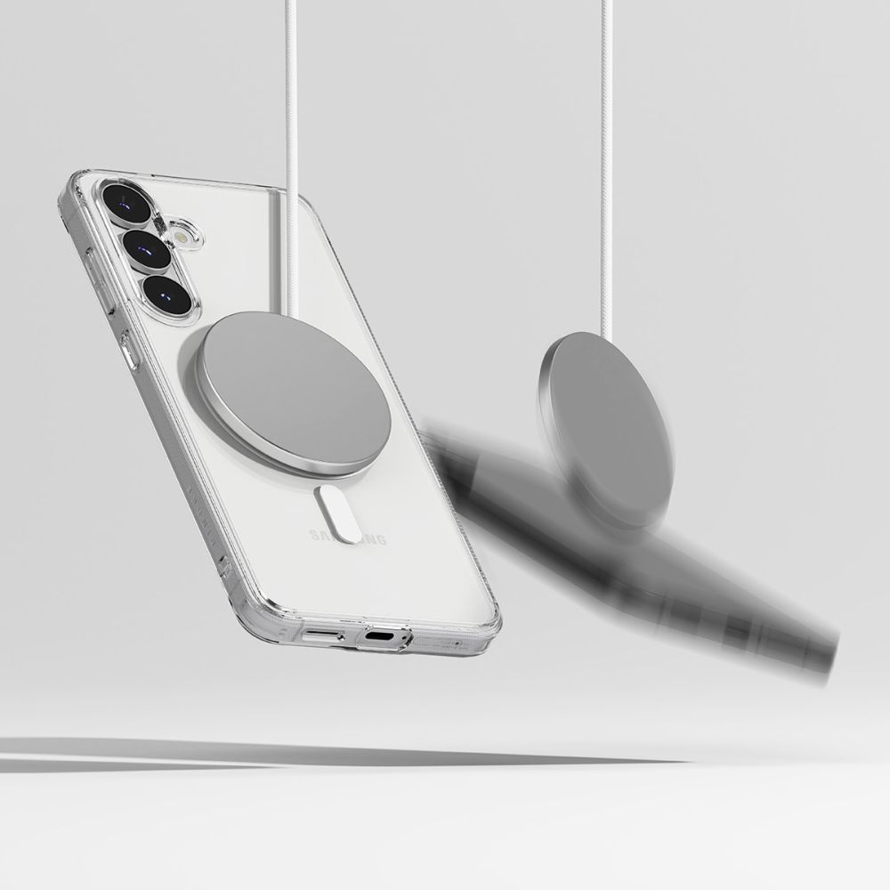 Ringke Ringke Samsung Galaxy S25 FE Skal MagSafe Fusion Transparent - Teknikhallen.se