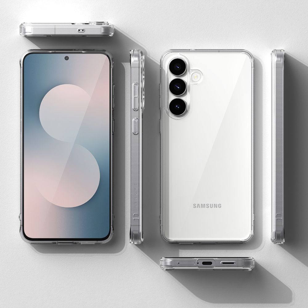 Ringke Ringke Samsung Galaxy S25 FE Skal Fusion Transparent - Teknikhallen.se