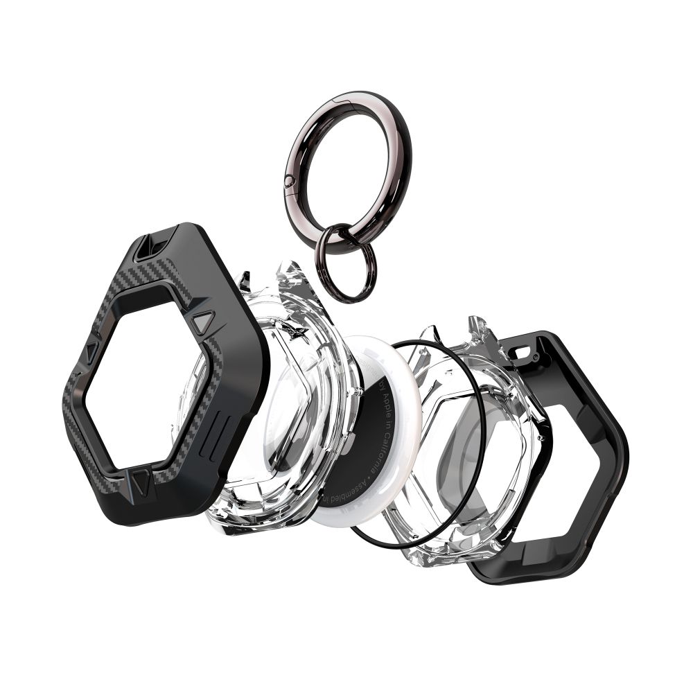 Tech-Protect Tech-Protect Apple AirTag Hållare Defense Svart - Teknikhallen.se