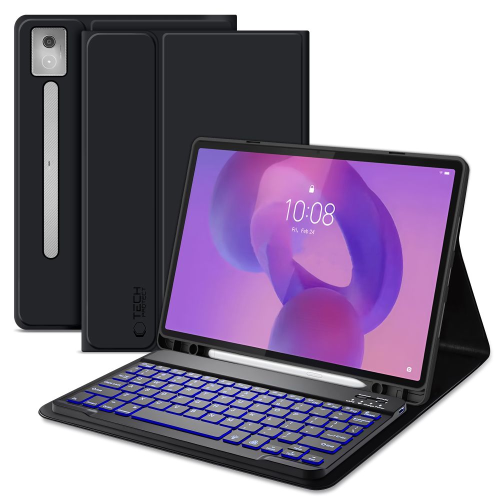 Tech-Protect Tech-Protect Lenovo Idea Tab Pro Fodral SC Tangentbord Svart - Teknikhallen.se