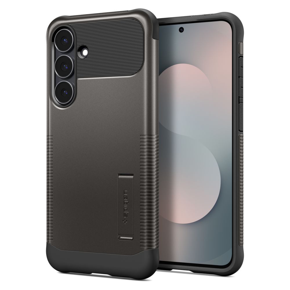 Spigen Spigen Galaxy S25 FE Skal MagSafe Slim Armor Gunmetal - Teknikhallen.se