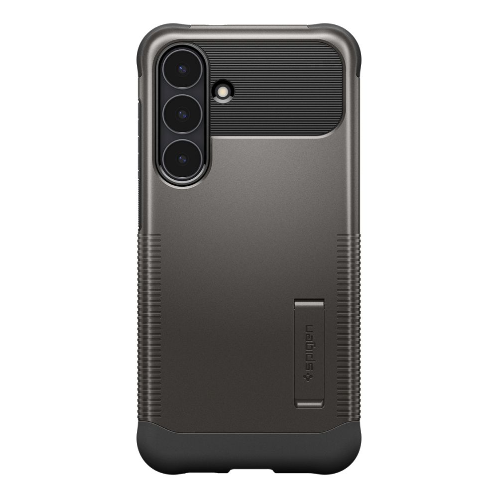 Spigen Spigen Galaxy S25 FE Skal MagSafe Slim Armor Gunmetal - Teknikhallen.se