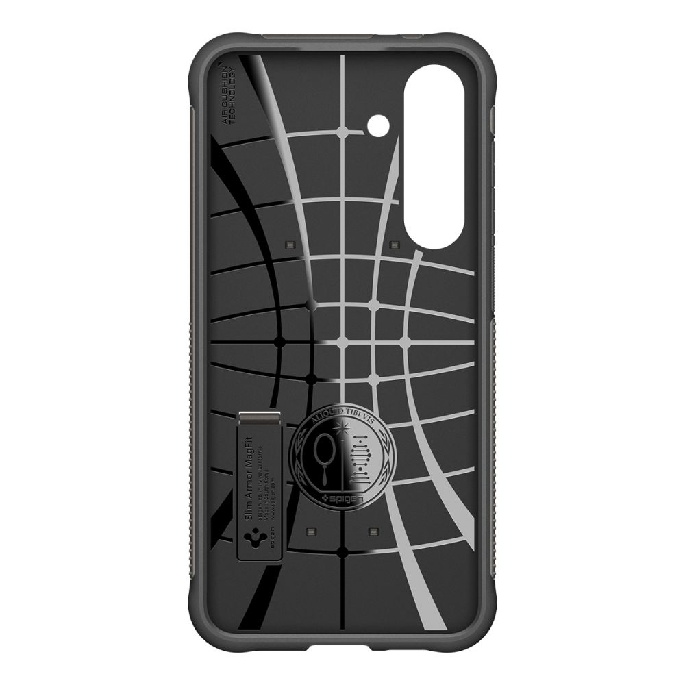 Spigen Spigen Galaxy S25 FE Skal MagSafe Slim Armor Gunmetal - Teknikhallen.se