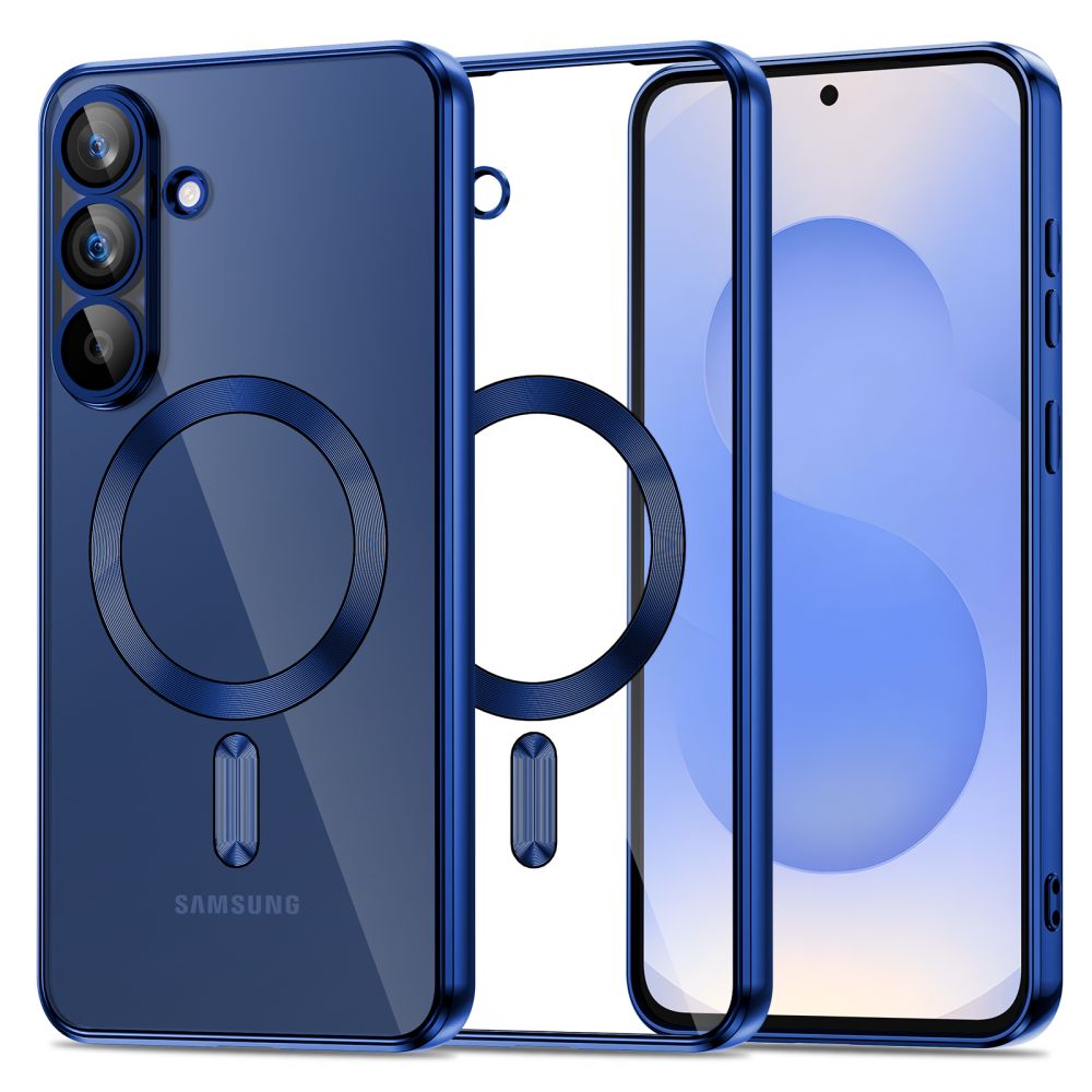Tech-Protect Tech-Protect Galaxy S25 FE Skal MagSafe MagFlex Navy Blue - Teknikhallen.se
