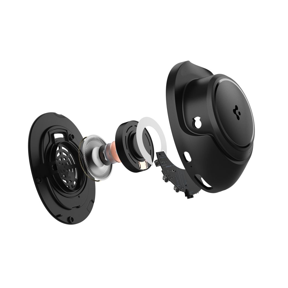 Spigen Spigen Over-Ear Trådlösa Hörlurar AncPro Svart - Teknikhallen.se