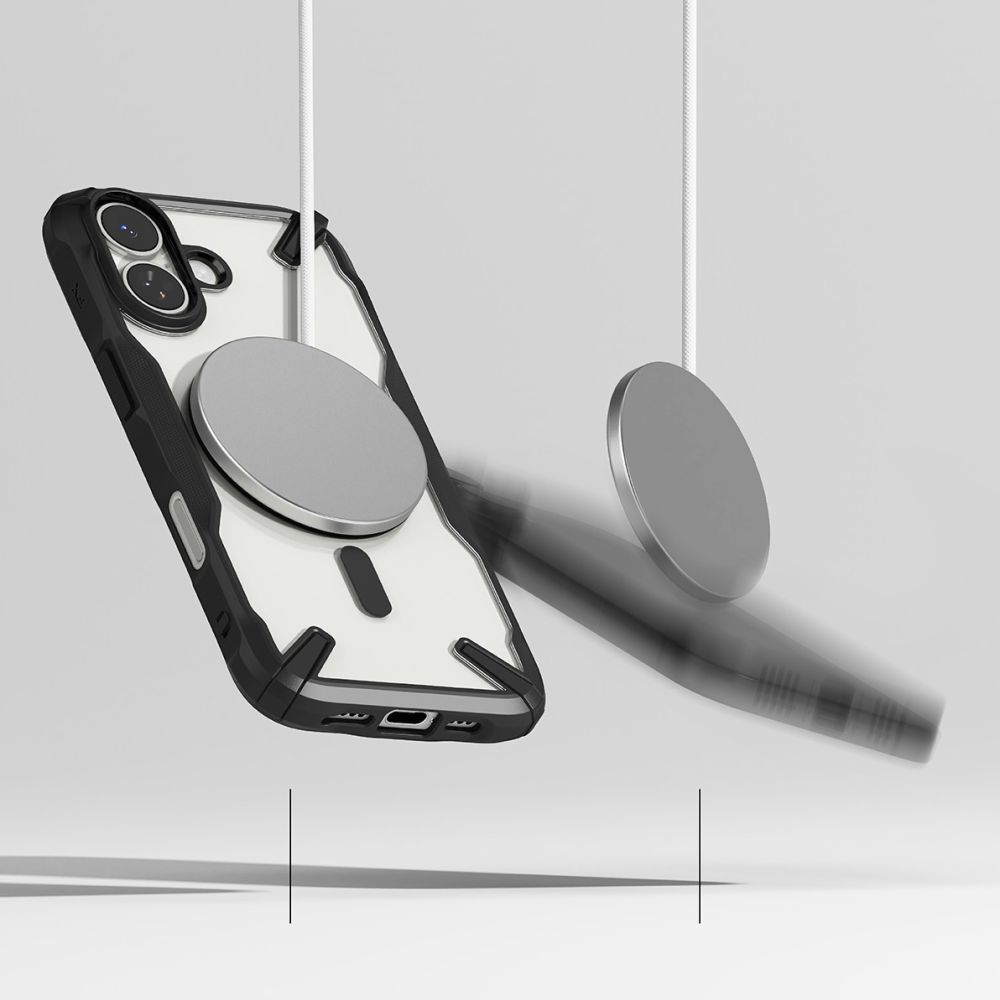 Ringke Ringke iPhone 17 Skal MagSafe Fusion X Svart - Teknikhallen.se
