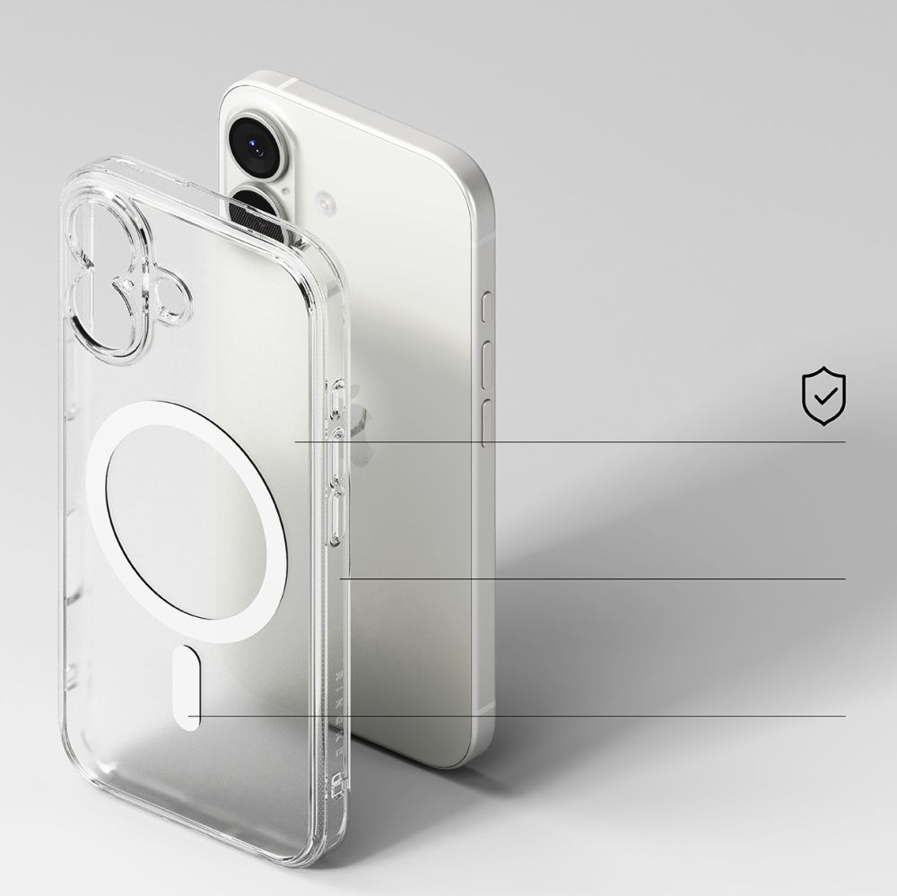Ringke Ringke iPhone 17 Skal MagSafe Fusion Matt Transparent - Teknikhallen.se