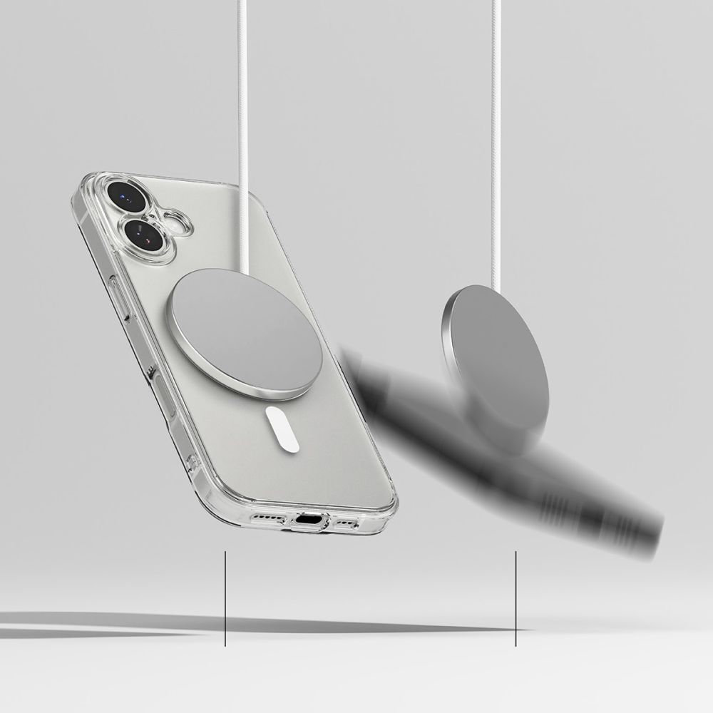 Ringke Ringke iPhone 17 Skal MagSafe Fusion Matt Transparent - Teknikhallen.se