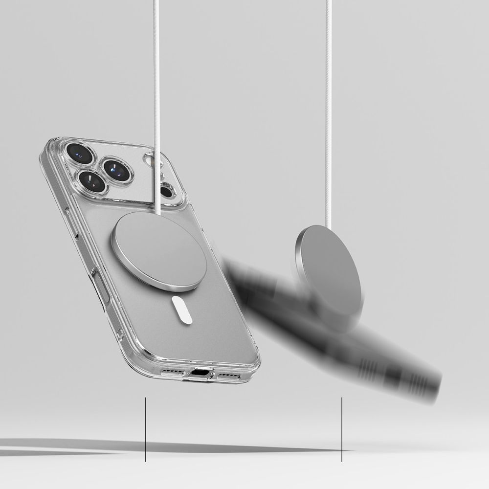 Ringke Ringke iPhone 17 Pro Skal MagSafe Fusion Matt Transparent - Teknikhallen.se