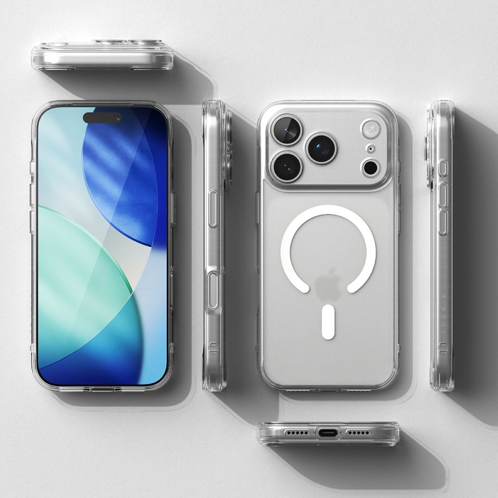 Ringke Ringke iPhone 17 Pro Max Skal MagSafe Fusion Matt Transparent - Teknikhallen.se
