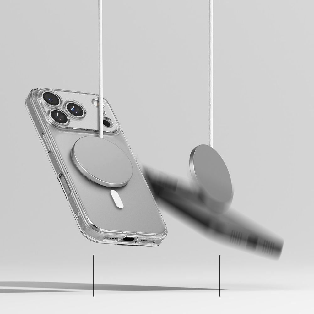 Ringke Ringke iPhone 17 Pro Max Skal MagSafe Fusion Matt Transparent - Teknikhallen.se
