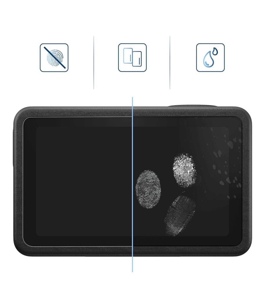 Tech-Protect Tech-Protect DJI Osmo Action 5 Pro 2-PACK Skärmskydd Härdat Glas - Teknikhallen.se