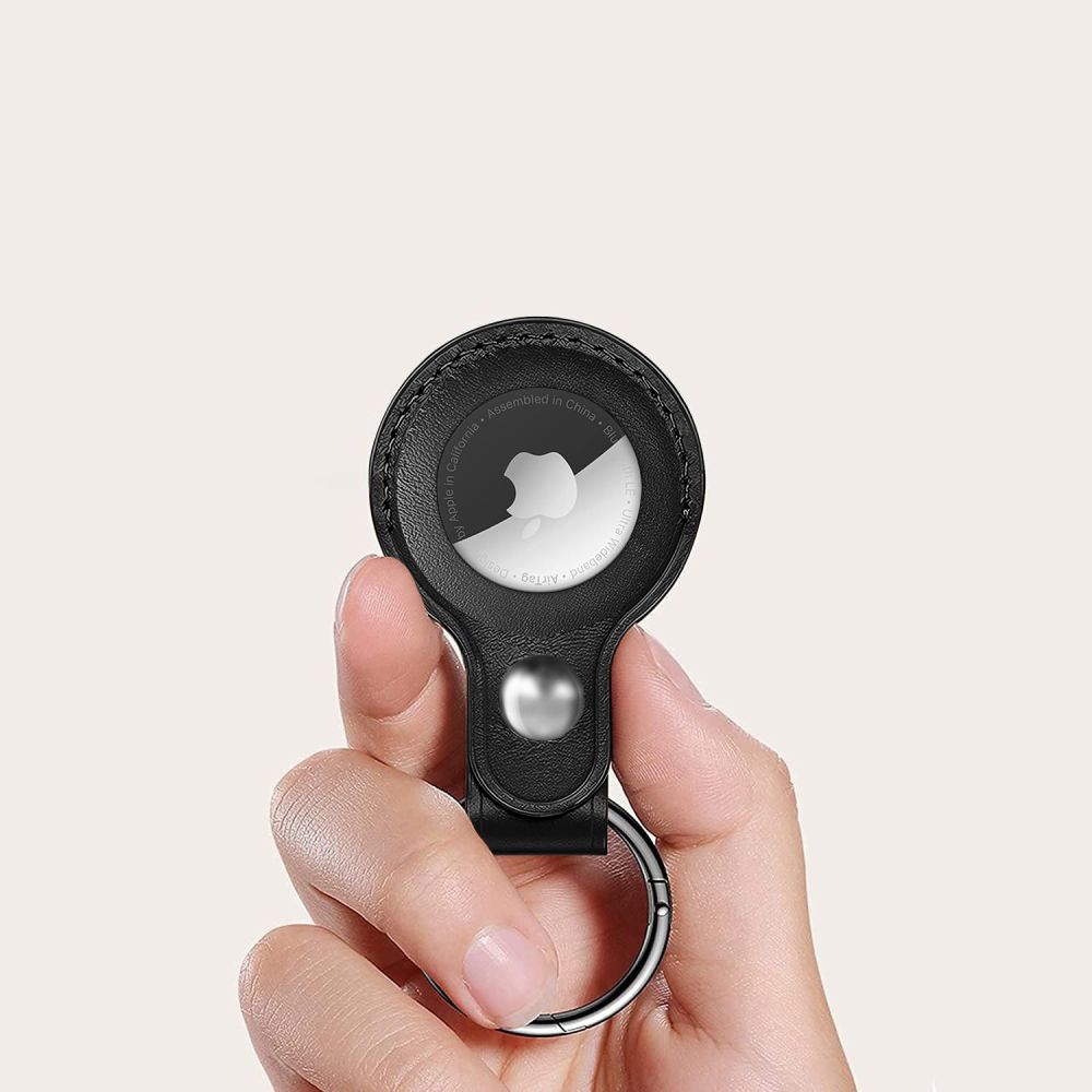 Tech-Protect Tech-Protect Apple AirTag Hållare NaturalFit Svart - Teknikhallen.se