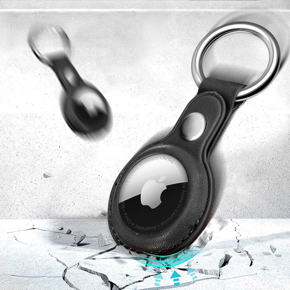 Tech-Protect Tech-Protect Apple AirTag Hållare NaturalFit Svart - Teknikhallen.se