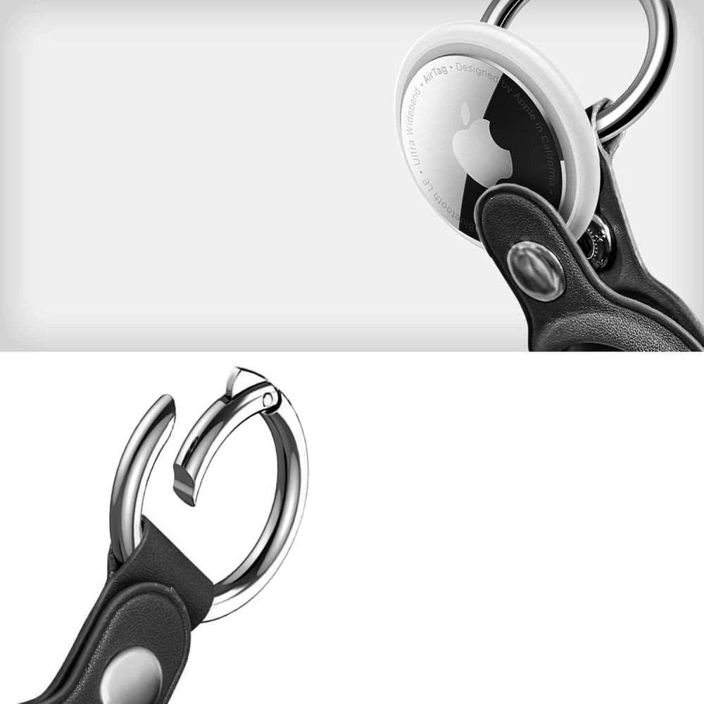 Tech-Protect Tech-Protect Apple AirTag Hållare NaturalFit Svart - Teknikhallen.se