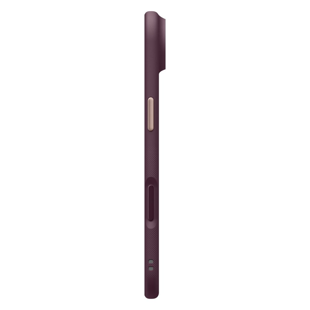 Spigen Spigen iPhone 17 Skal MagSafe Nano Pop Burgundy Bean - Teknikhallen.se